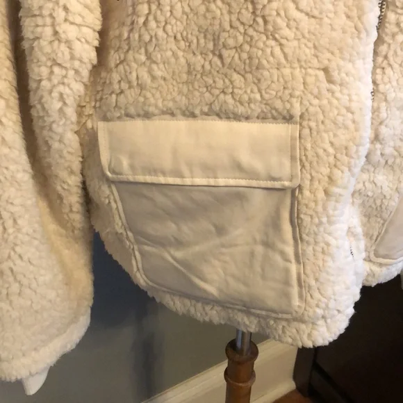 Lucky Brand Utility Teddy Coat - Picture 5 of 12